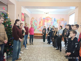 Встреча с волонтёрами из Москвы.