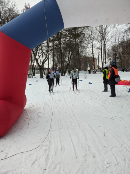 Наши обучающиеся приняли участие в самой массовой зимней гонке «Лыжня России 2023».